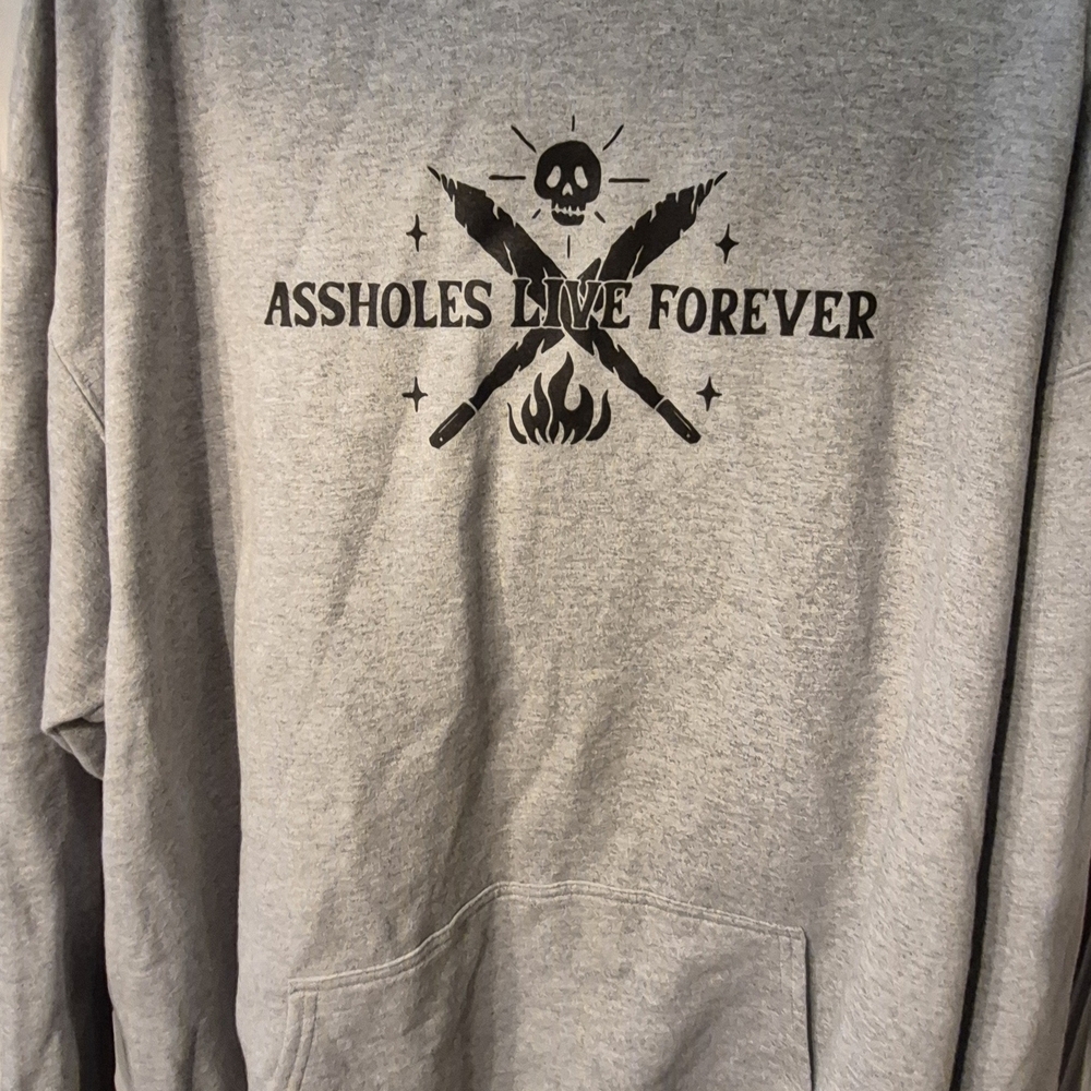 Gray ALS Men's Hoodie